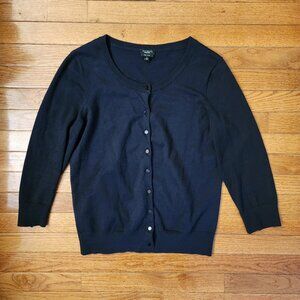 Talbots Black Cardigan